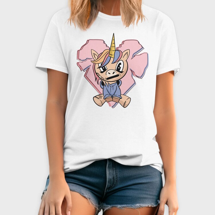 Unicorn Street Style, Tricou Barbati (Unisex)