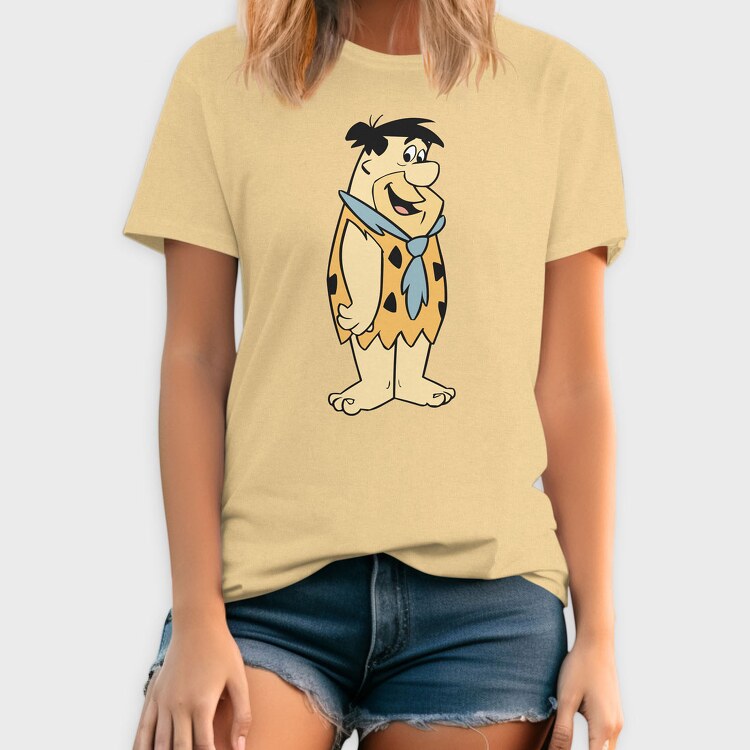 Cartoon Retro the Flintstones 1, Tricou Barbati (Unisex)