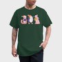 Christmas Animals, Tricou Barbati (Unisex)
