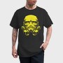 Skull Yellow Scream, Tricou Barbati (Unisex)