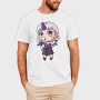 Purple Unicorn Girl, Tricou Barbati (Unisex)