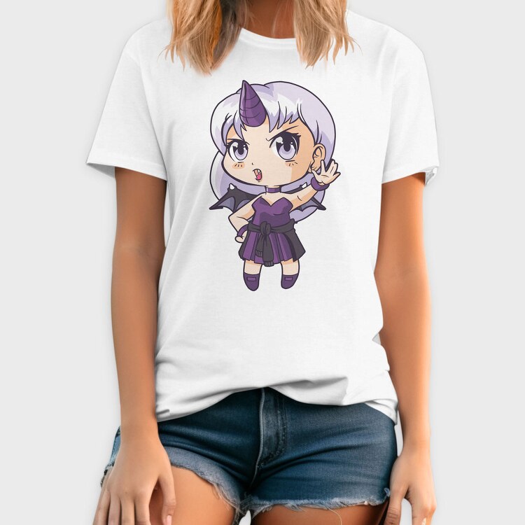 Purple Unicorn Girl, Tricou Barbati (Unisex)