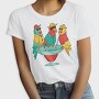 Parrots Drinking, Tricou Femei
