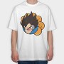 Dragonball Z Power, Tricou Oversize Barbati (Unisex)