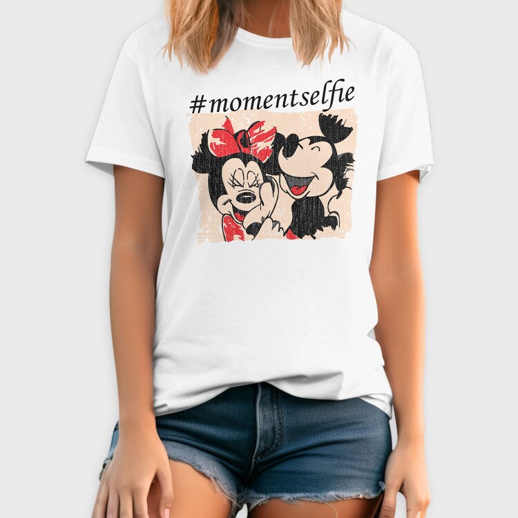 Momentselfie, Tricou Barbati (Unisex)