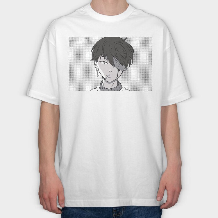 Smoke Key Pop, Tricou Oversize Barbati (Unisex)