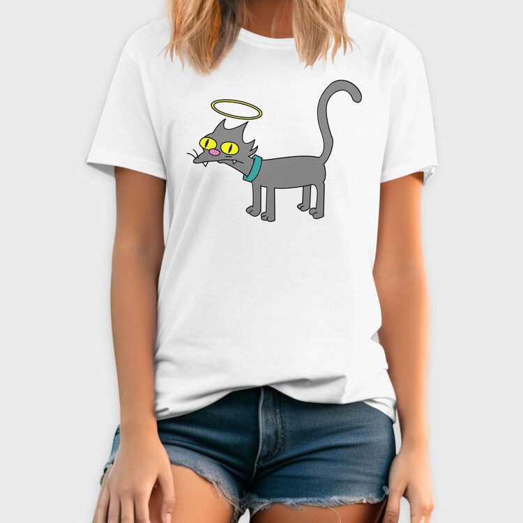 Vector Simpsons Cat2, Tricou Barbati (Unisex)