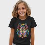 Rainbow Dog Face, Tricou Copii