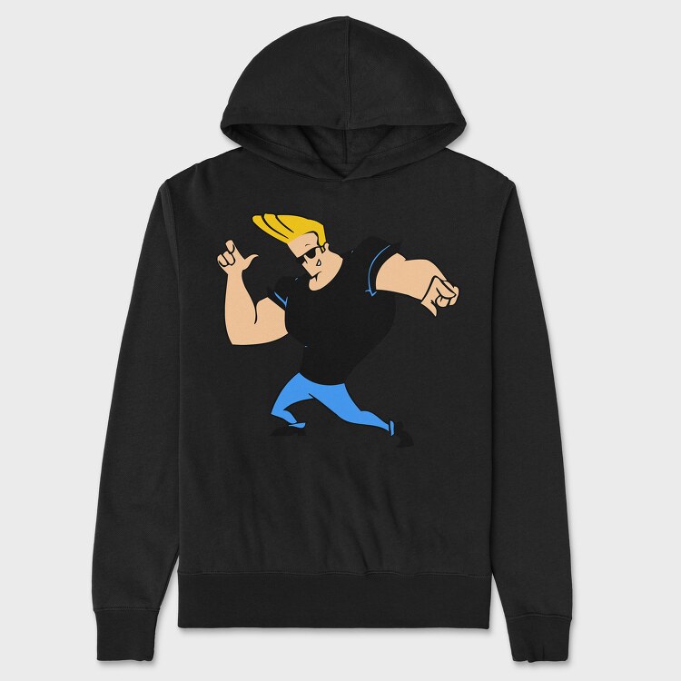 Hanorac Barbati (Unisex), Cartoon Retro Johny Bravo 6