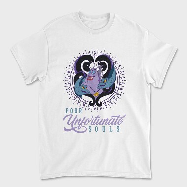 Villanas Disney Ursula A, Tricou Barbati (Unisex)