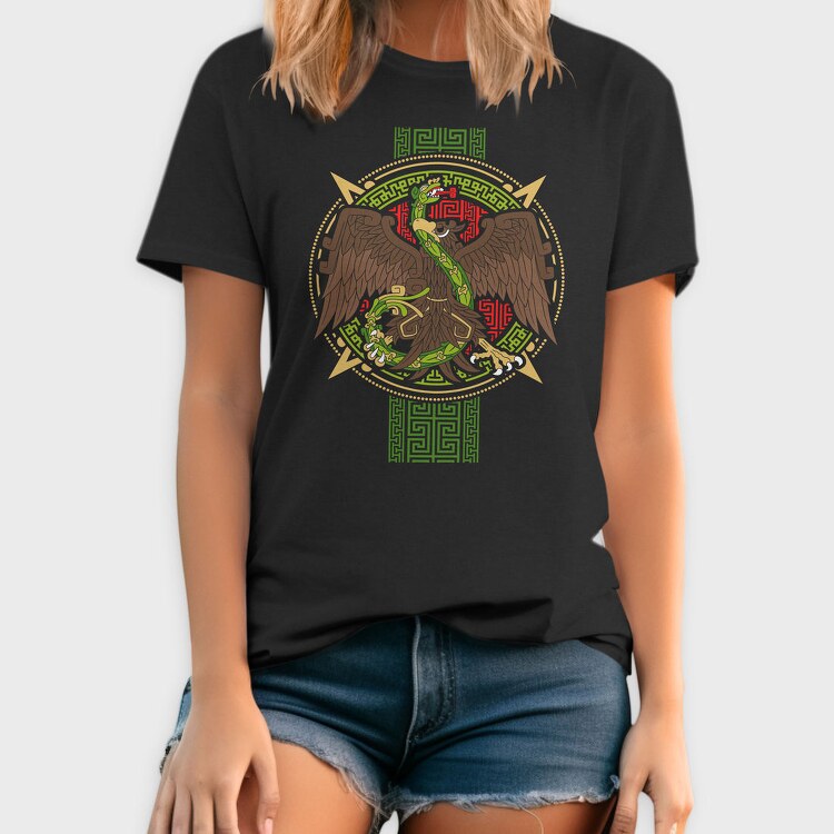 Eagle Serpent Symbol, Tricou Barbati (Unisex)