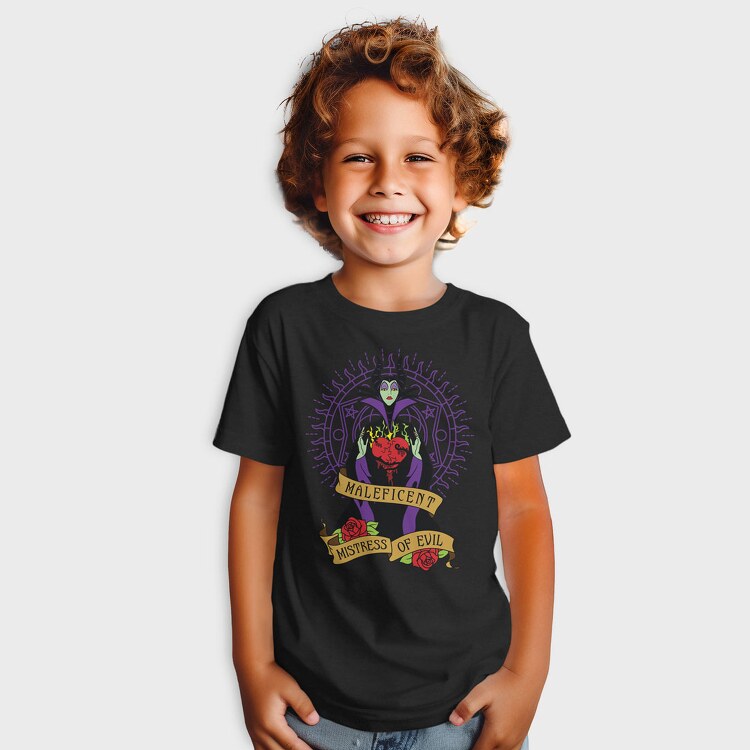 Villanas Disney Malefica C, Tricou Copii