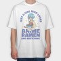 Ramen Sketch Girl, Tricou Oversize Barbati (Unisex)
