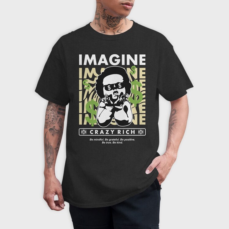 Imagine 2 2, Tricou Barbati (Unisex)