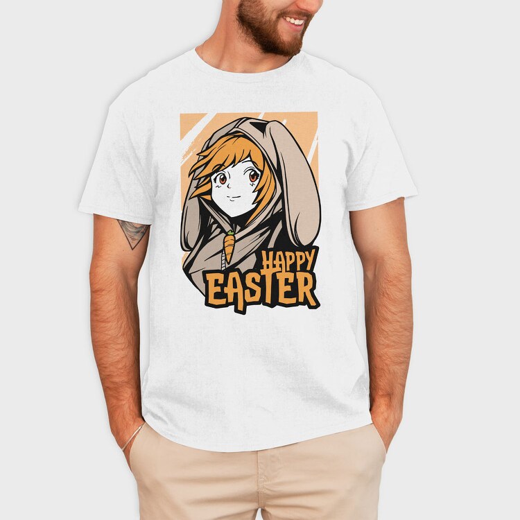 Easter Bunny Carrot, Tricou Barbati (Unisex)