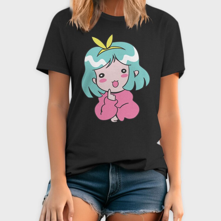Kawaii Ice Cream Girl, Tricou Barbati (Unisex)