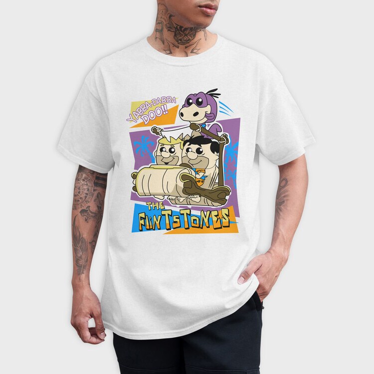 Yabba Dabba Doo Beach, Tricou Barbati (Unisex)