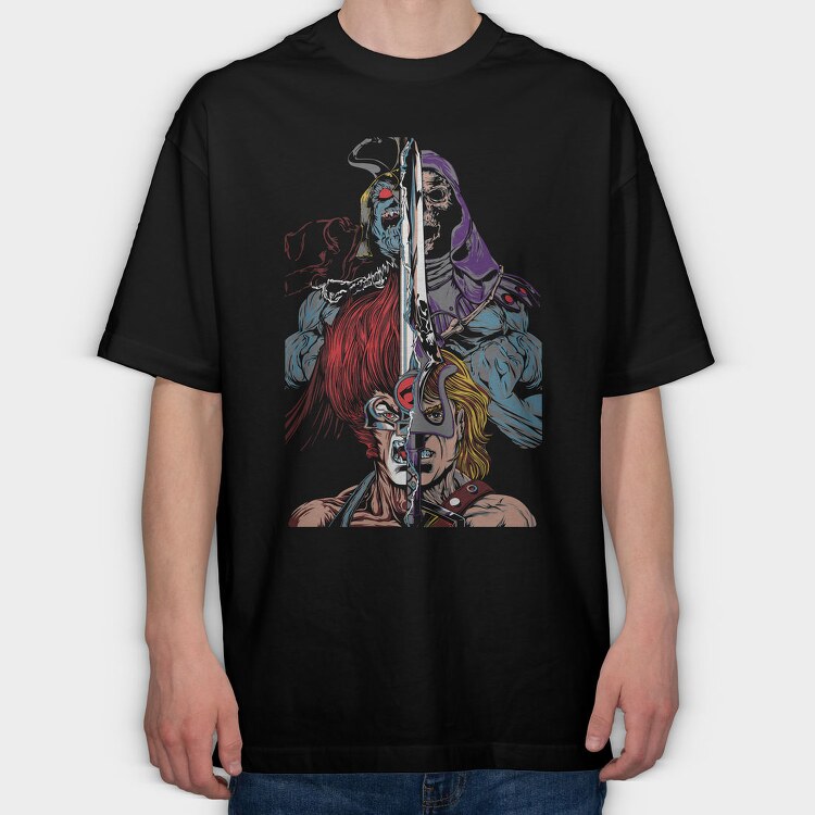 Soul Of The Warrior, Tricou Oversize Barbati (Unisex)