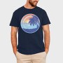 Sunset Rainbow Beach, Tricou Barbati (Unisex)