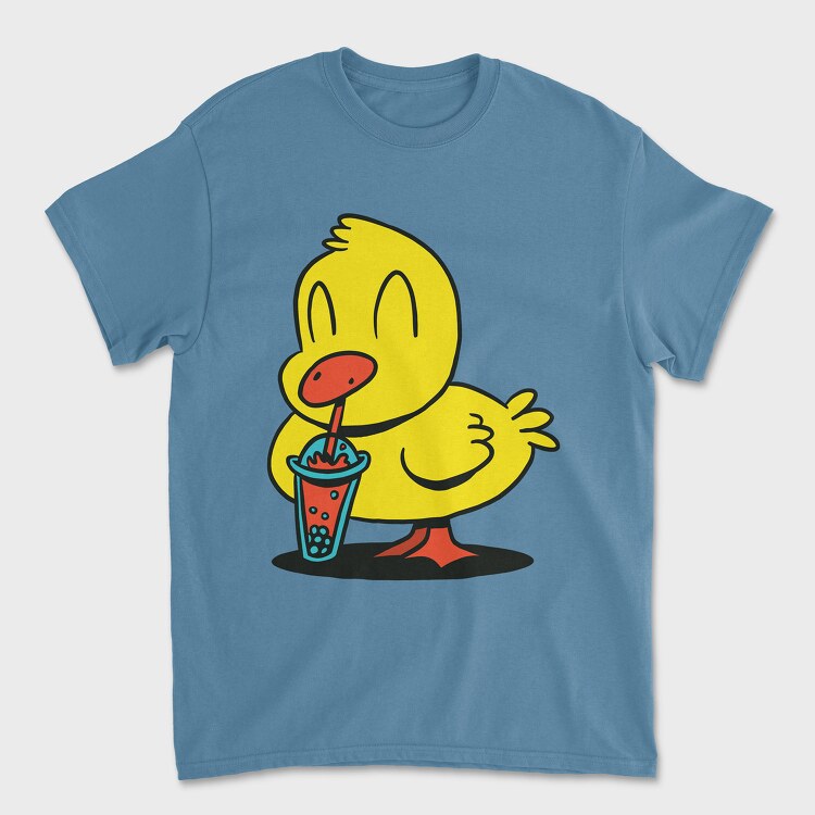 Tricou Barbati (Unisex), Duck Bubble Tea