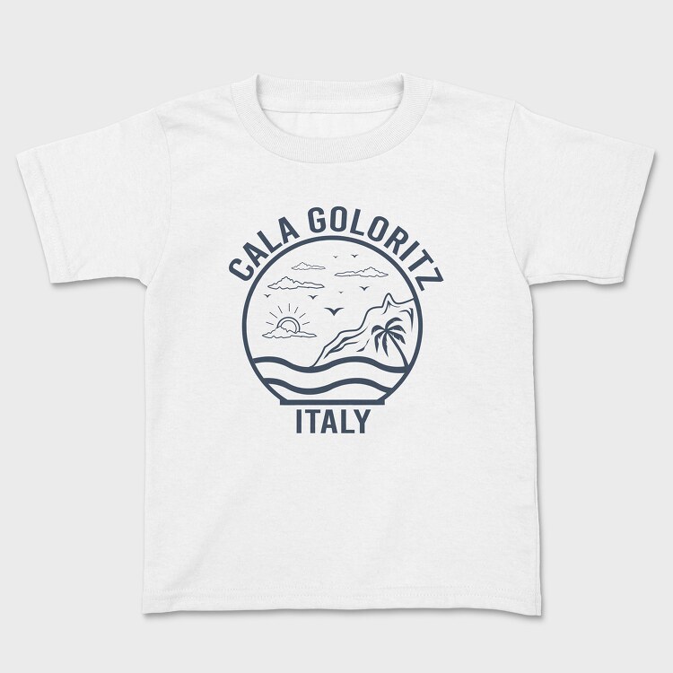 Cala Goloritze, Tricou Copii