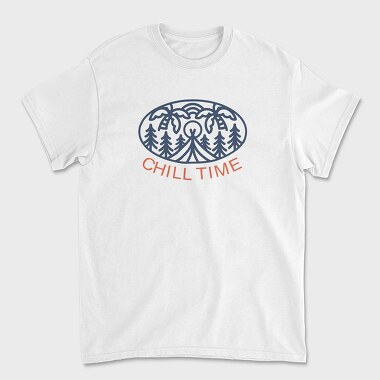Chill Time, Tricou Barbati (Unisex)