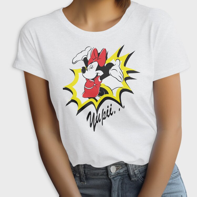 Yupii Minnie Mouse, Tricou Femei