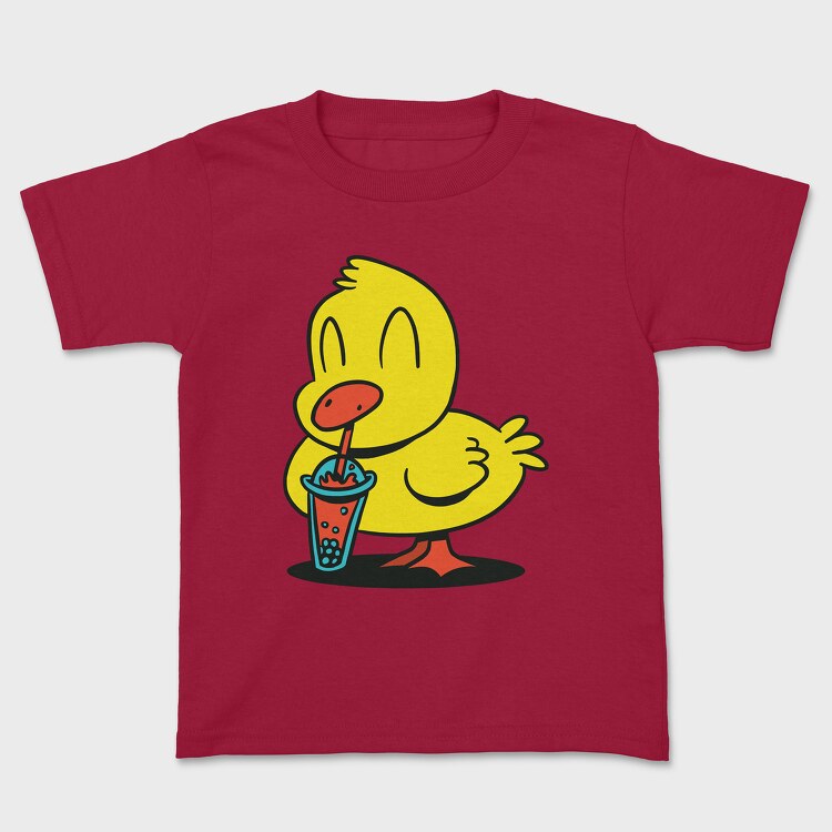 Tricou Copii, Duck Bubble Tea