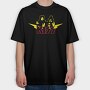Kiss Rock Band, Tricou Oversize Barbati (Unisex)