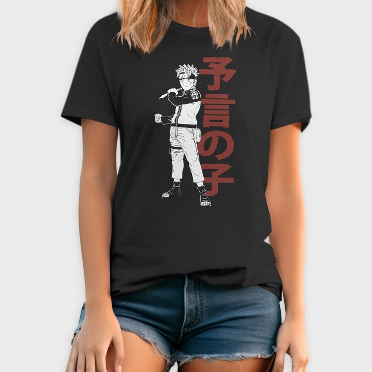 Red Kanji Words, Tricou Barbati (Unisex)