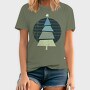 Retro Christmas Tree, Tricou Barbati (Unisex)