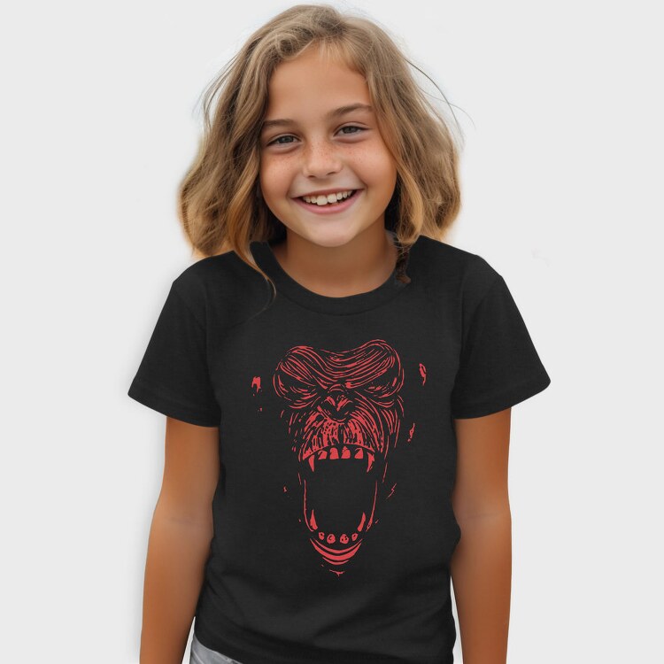 Red Scream Face, Tricou Copii