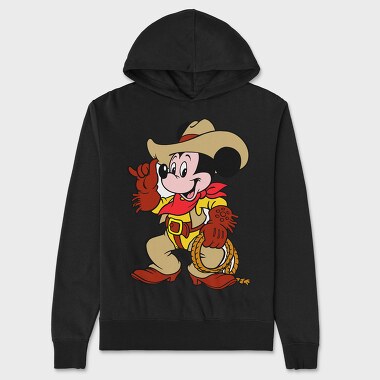 Cartoon Retro Mickey Mouse 4, Hanorac Oversize Barbati (Unisex)