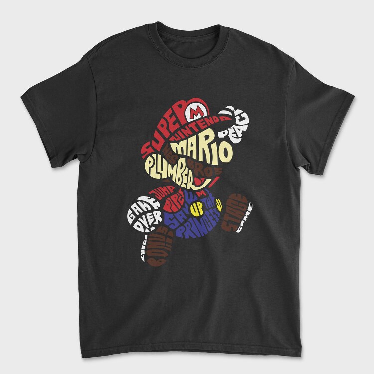 Super Mario Bros Nes, Tricou Barbati (Unisex)