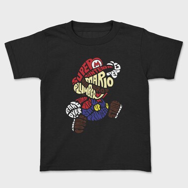 Super Mario Bros Nes, Tricou Copii