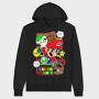 Super Mario 1up, Hanorac Oversize Barbati (Unisex)