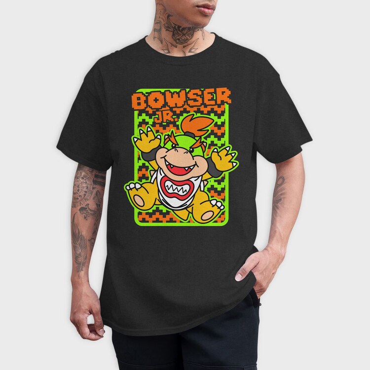 Bowser Jr Bash, Tricou Barbati (Unisex)
