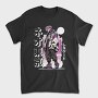 Anime Pink Hair Character, Tricou Barbati (Unisex)
