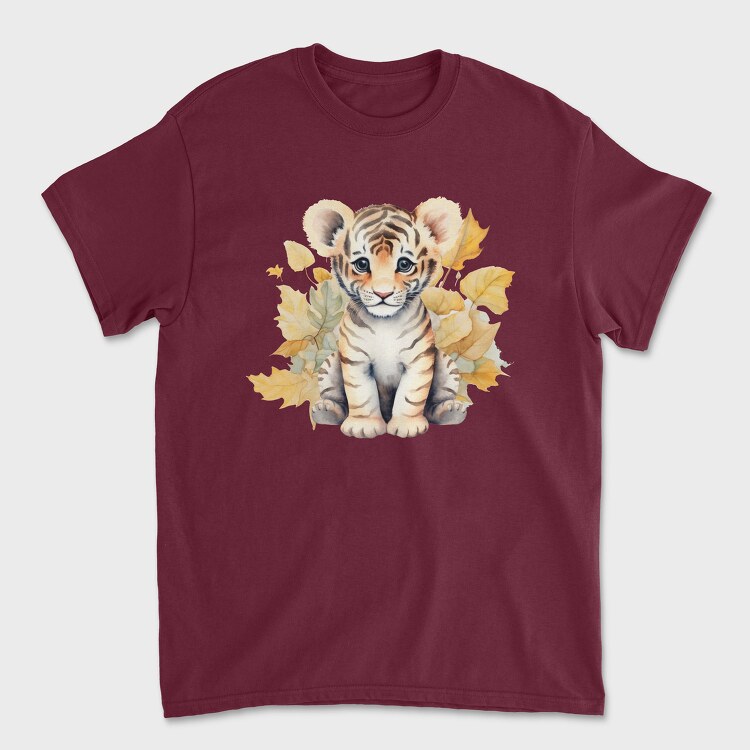 Baby Tiger, Tricou Barbati (Unisex)