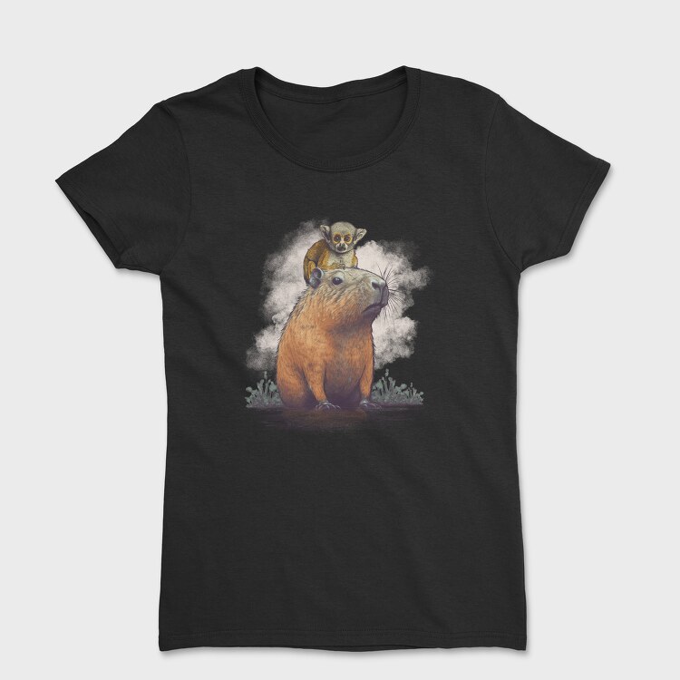 Capybara Monkey, Tricou Femei