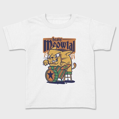 Cat Drummer 2, Tricou Copii