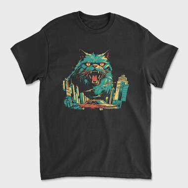 Catzilla 2, Tricou Barbati (Unisex)