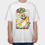 Super Mario Movie, Tricou Oversize Barbati (Unisex)