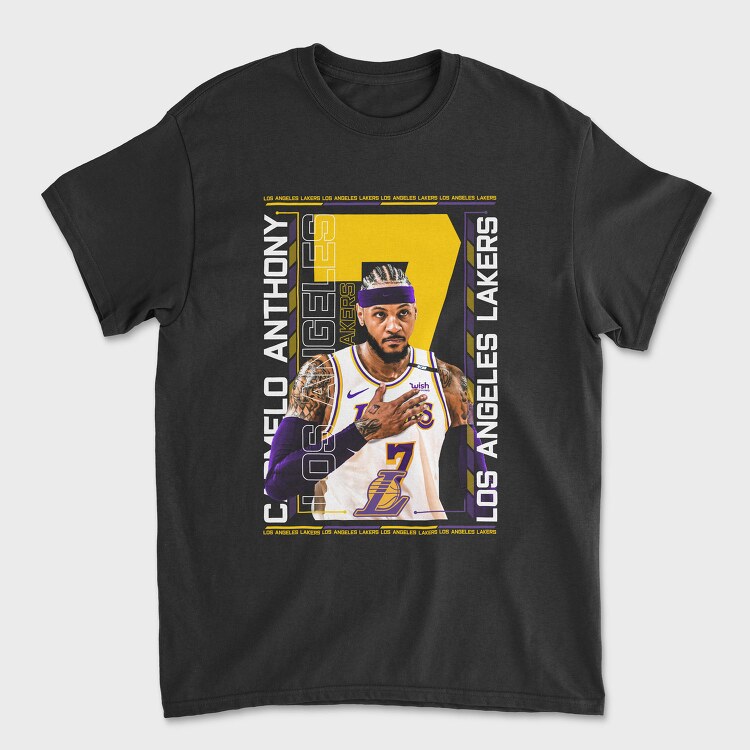 Carmelo Edited, Tricou Barbati (Unisex)