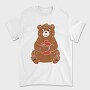 Cute Hot Water Bear, Tricou Barbati (Unisex)