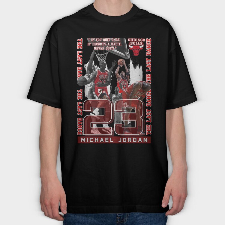 Jordan 5, Tricou Oversize Barbati (Unisex)