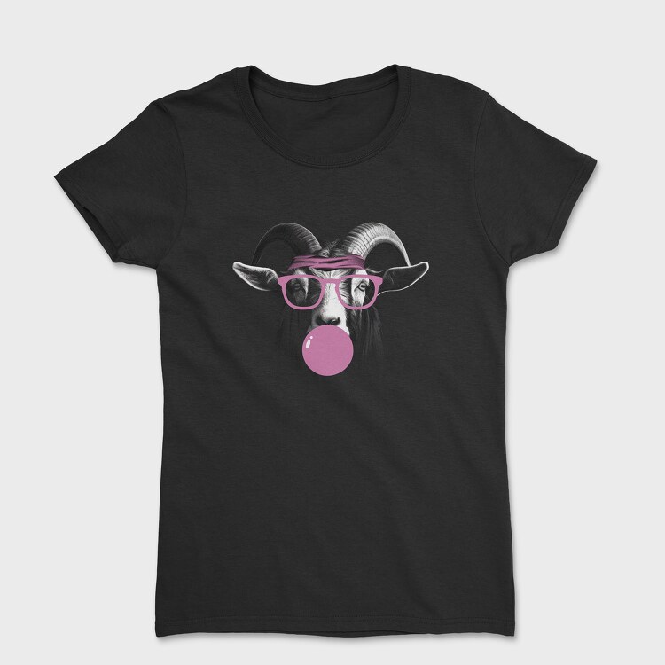 Goat Monochrome Bubblegum, Tricou Femei