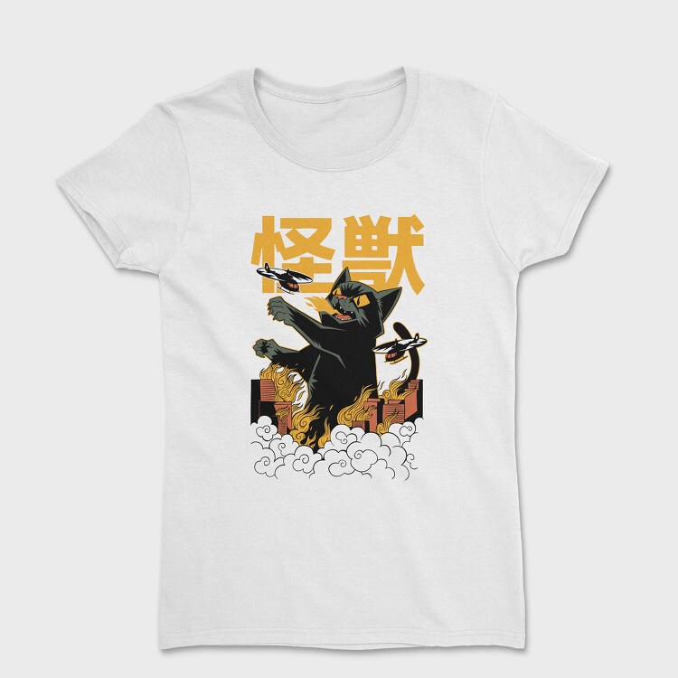 Kaiju Cat, Tricou Femei