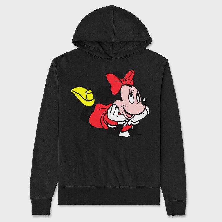 Hanorac Barbati (Unisex), Cartoon Retro Minnie 4