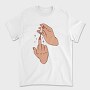 Middle Finger Nail Polish, Tricou Barbati (Unisex)